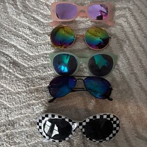 5 bundle sunglasses